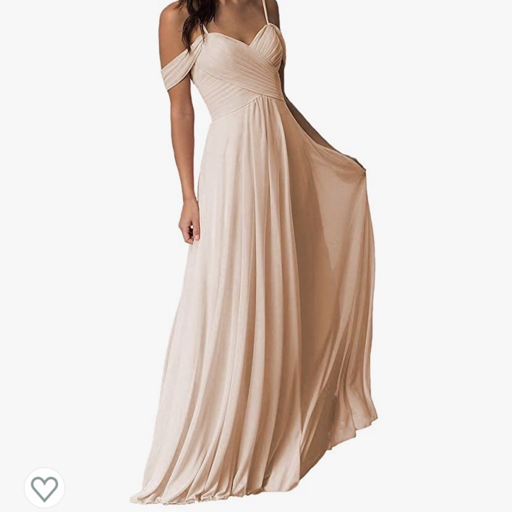 Champagne / Cream formal dress